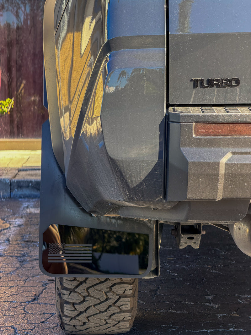 American Flag Mud Flaps StickerFab / Rally Armor - 2025+ 4Runner