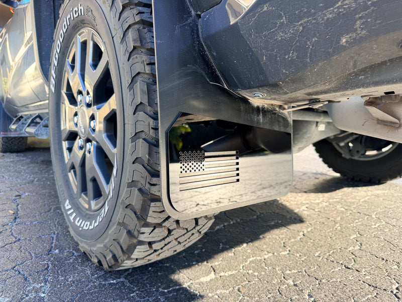 American Flag Mud Flaps StickerFab / Rally Armor - 2025+ 4Runner
