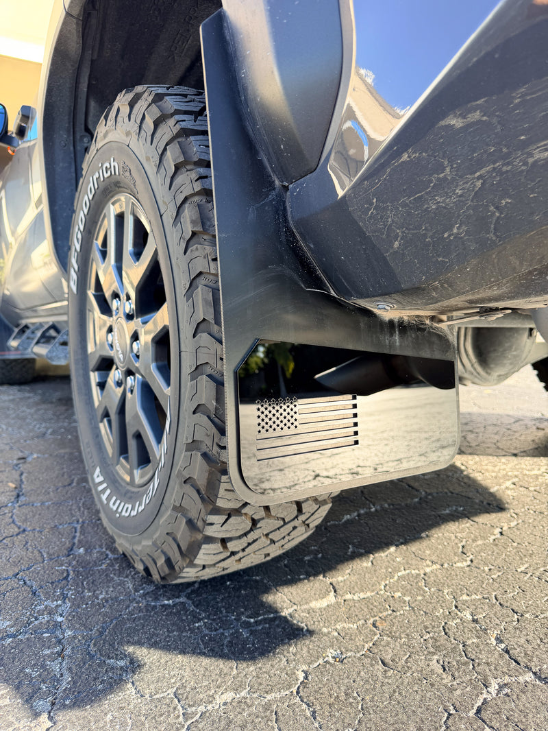 American Flag Mud Flaps StickerFab / Rally Armor - 2025+ 4Runner