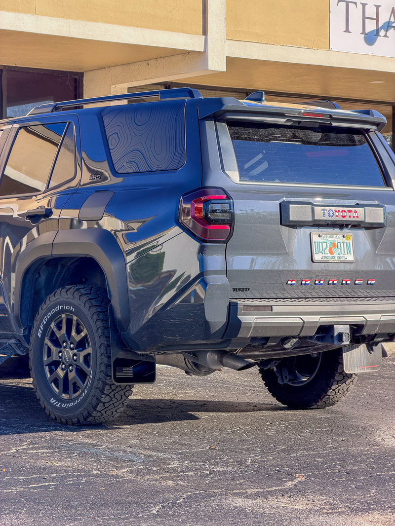American Flag Mud Flaps StickerFab / Rally Armor - 2025+ 4Runner