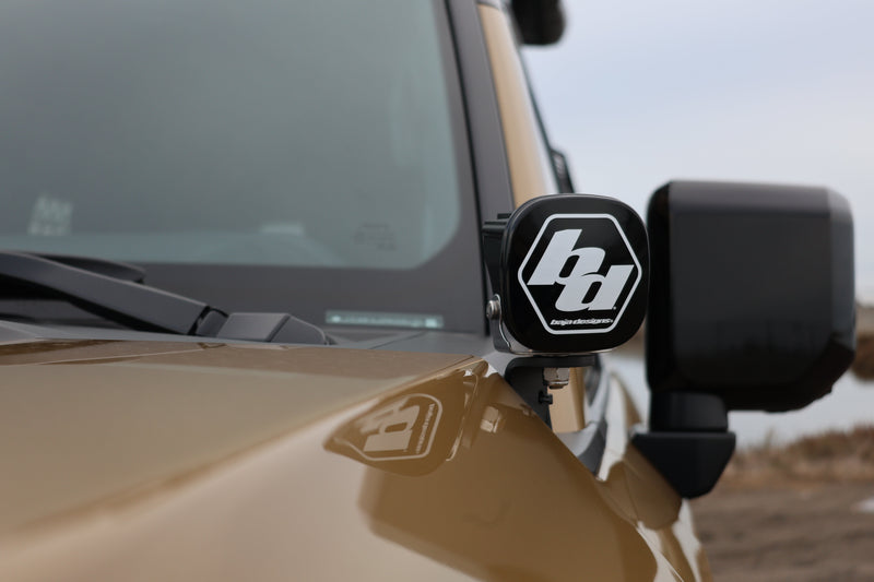 CAtuned Ditch Light Brackets - 2024+ Land Cruiser