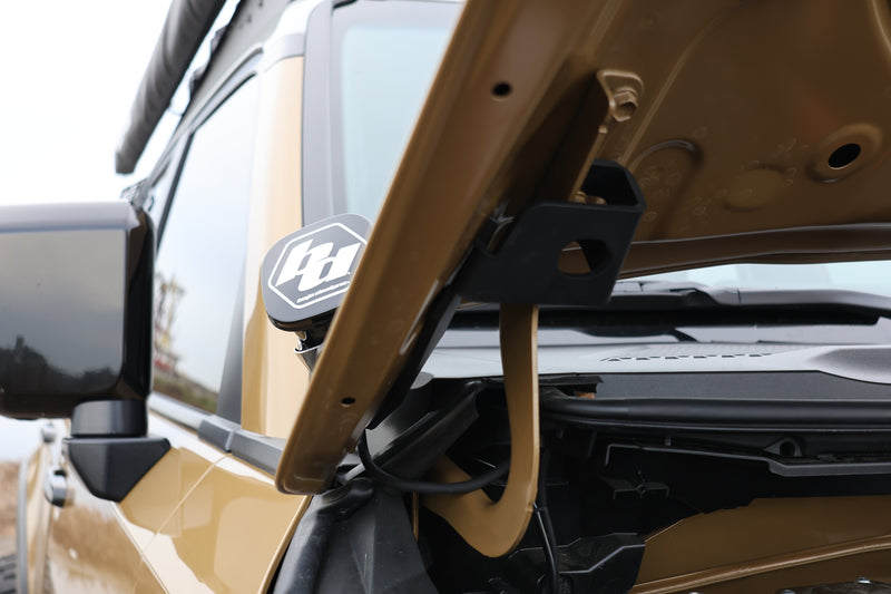 CAtuned Ditch Light Brackets - 2024+ Land Cruiser