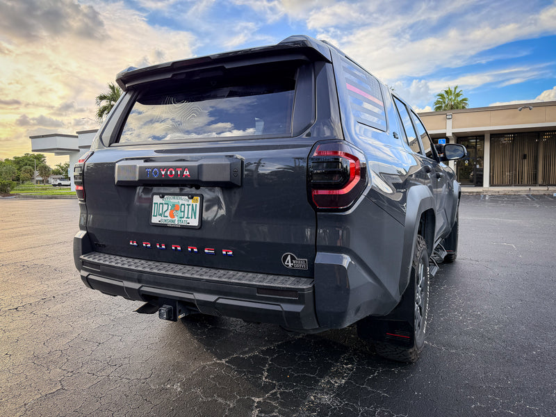 American Flag Mud Flaps StickerFab / Rally Armor - 2025+ 4Runner