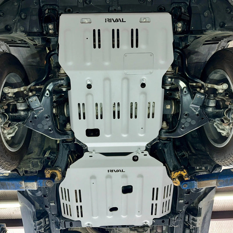 Rival Aluminum Transmission Catalytic Converter Skid Plate - 2025+ 4Runner (Gas Only) / 2024+ GX 550