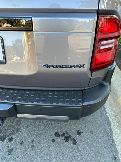 【新品】A24 ロゴトレイ Black iForceMAX 2024+ Land Cruiser OEM Liftgate Emblem