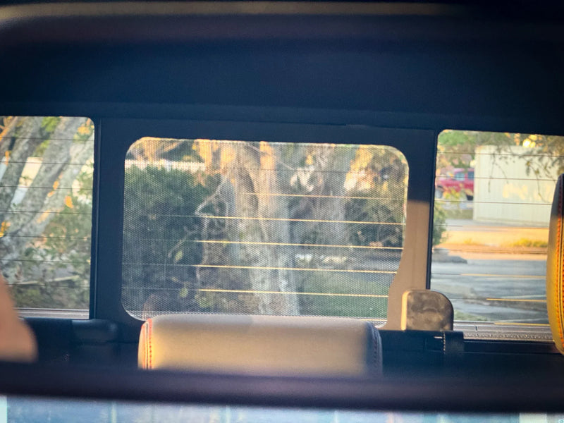 2024+ Ranger American Flag Rear Window Overlay V2 | StickerFab