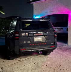 TOYOTA Emergency Reflective Rear Tailgate Emblem Overlays - 2025+ 4Runner