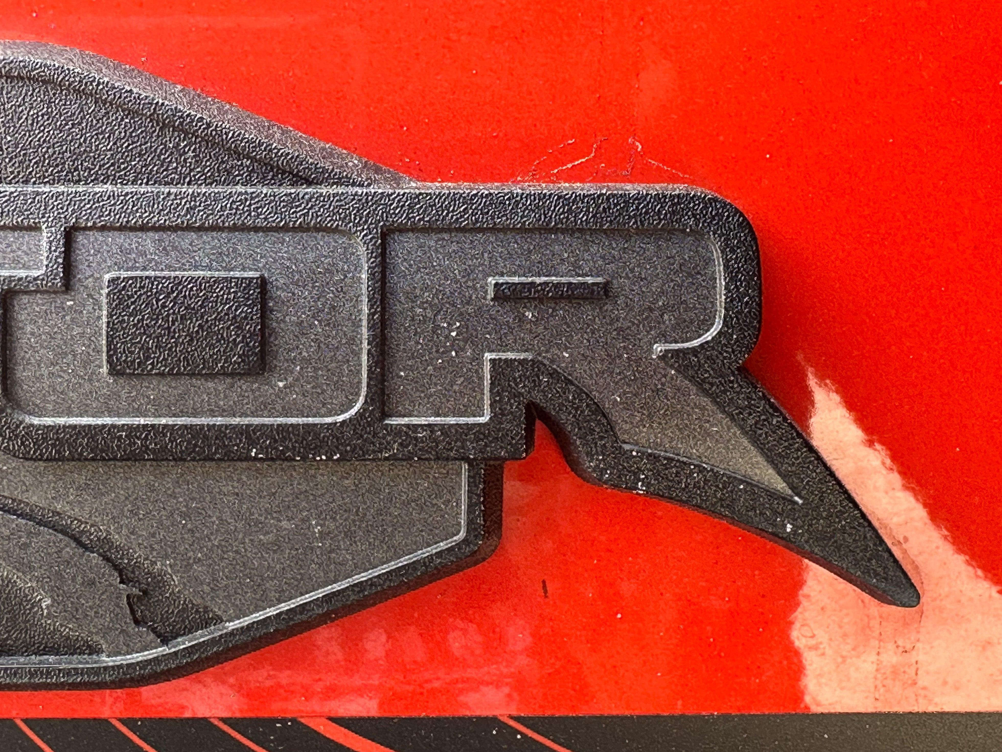 2022+ Bronco Raptor R Inlay for Tailgate Emblem | StickerFab