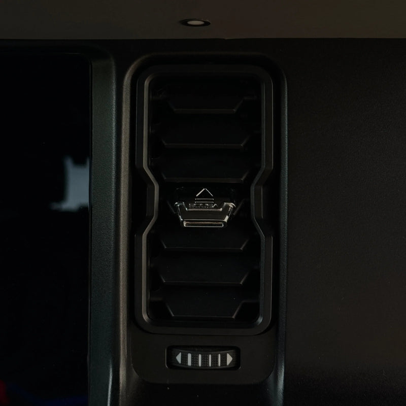 Chrome OEM Style Vent Clip/Tab Replacement Kit (Premium) - 2021+ Bronco