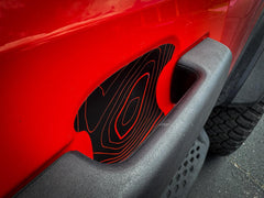Topo EZ Install Door Cup Protectors - 2021+ Bronco - StickerFab