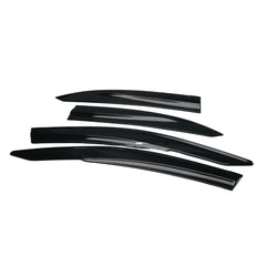 JDMuscle V1 Rain Guards / Window Visors-Acrylic/Carbon Fiber - 2022+ WRX / STI