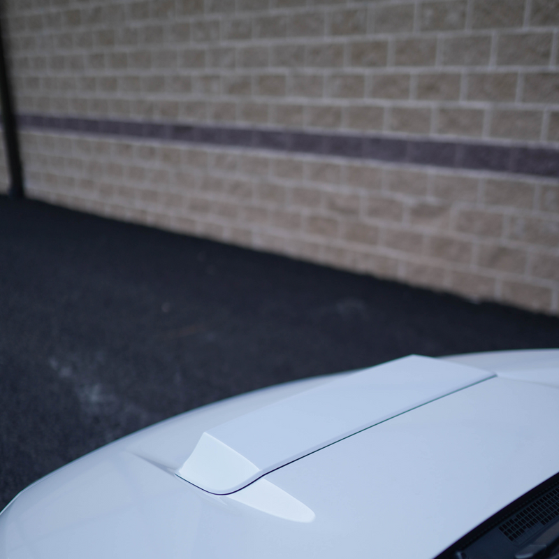 JDMuscle [22-25 WRX] Oversized Hood Scoop OE+ Style - Gloss Black / Paint Matched | Bulge