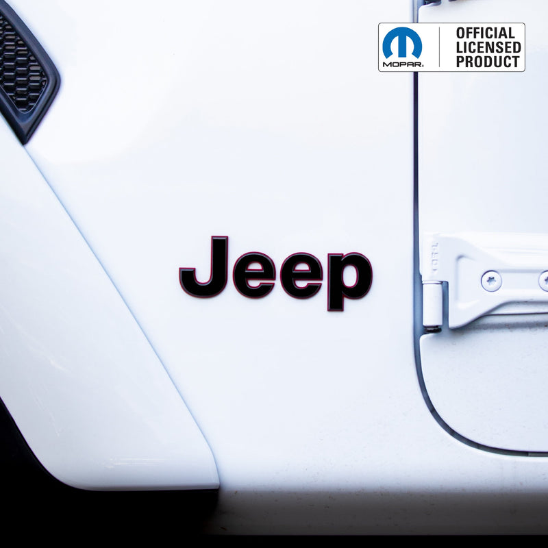 JEEP Wrangler Emblem Decal Set - Wrangler YJ, TJ, JK, JL