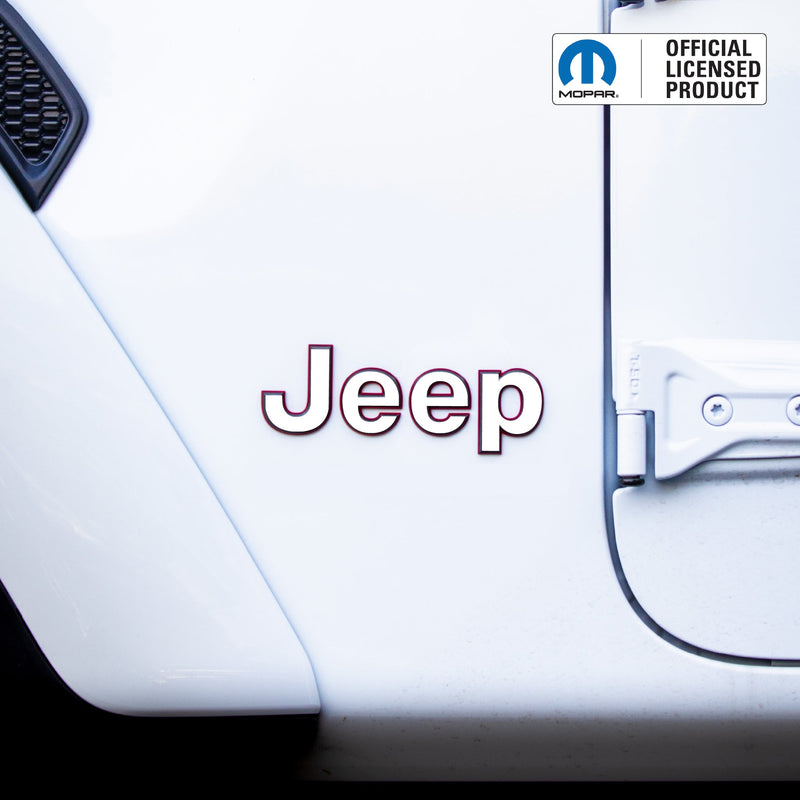 JEEP Wrangler Emblem Decal Set - Wrangler YJ, TJ, JK, JL