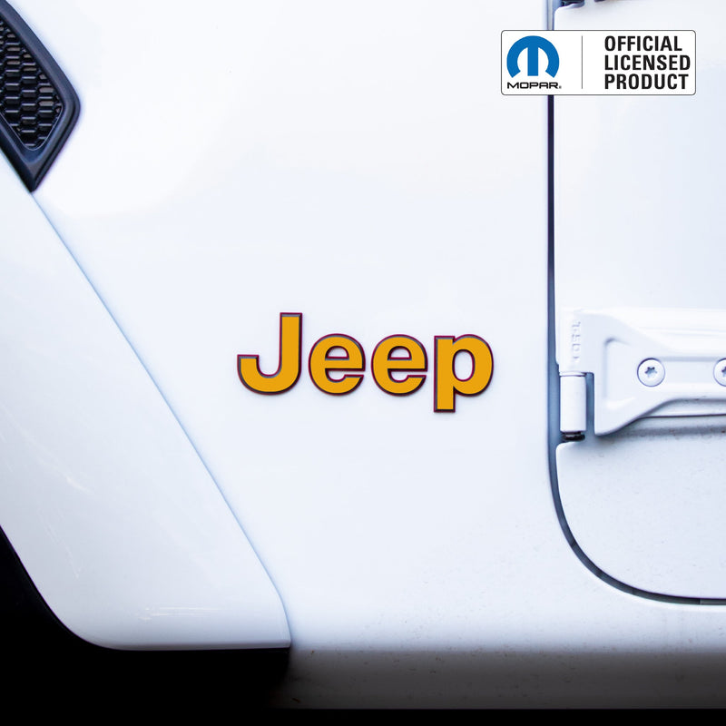 JEEP Wrangler Emblem Decal Set - Wrangler YJ, TJ, JK, JL