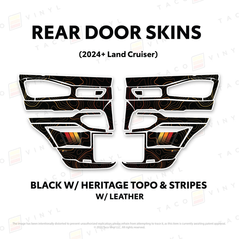 Full Door Skins - 2024+ Land Cruiser