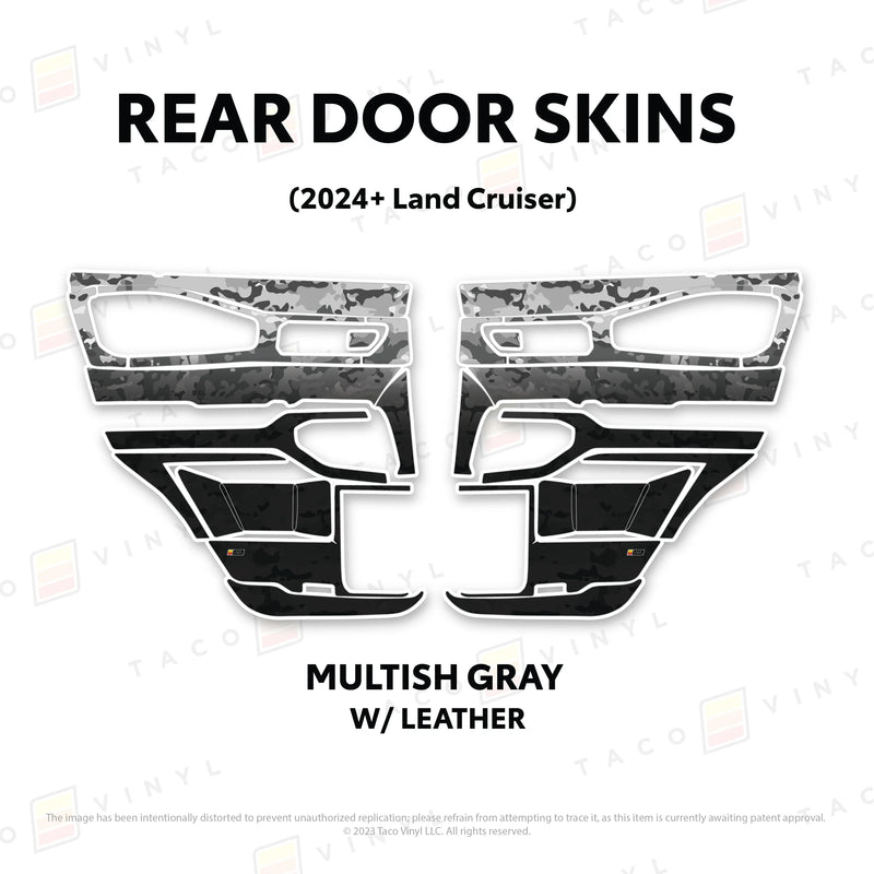Full Door Skins - 2024+ Land Cruiser
