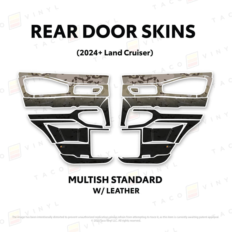 Full Door Skins - 2024+ Land Cruiser