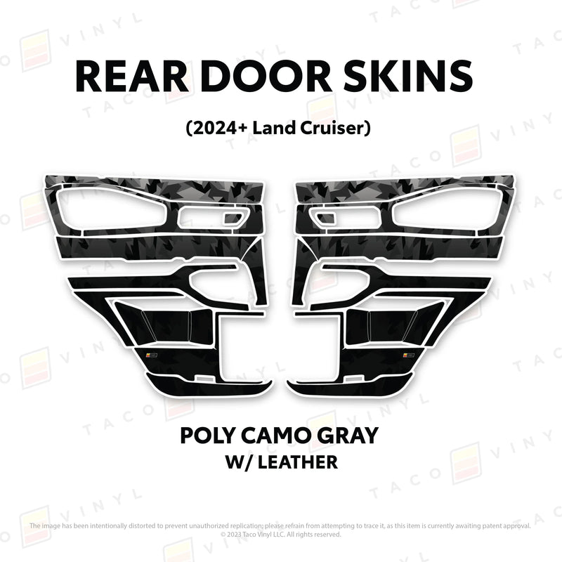 Full Door Skins - 2024+ Land Cruiser