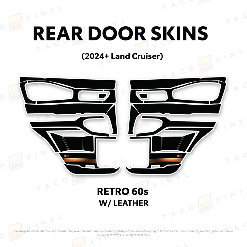 Full Door Skins - 2024+ Land Cruiser