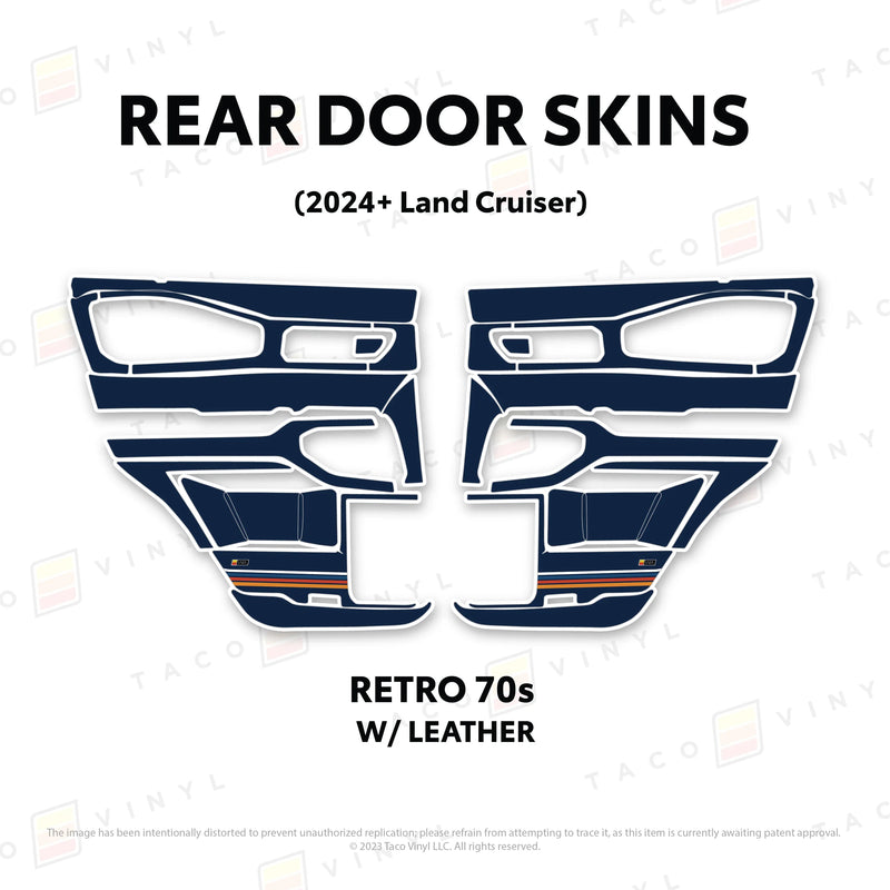Full Door Skins - 2024+ Land Cruiser