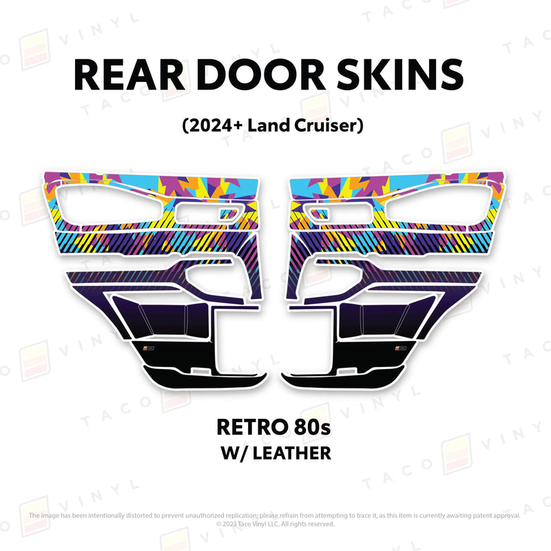 Full Door Skins - 2024+ Land Cruiser