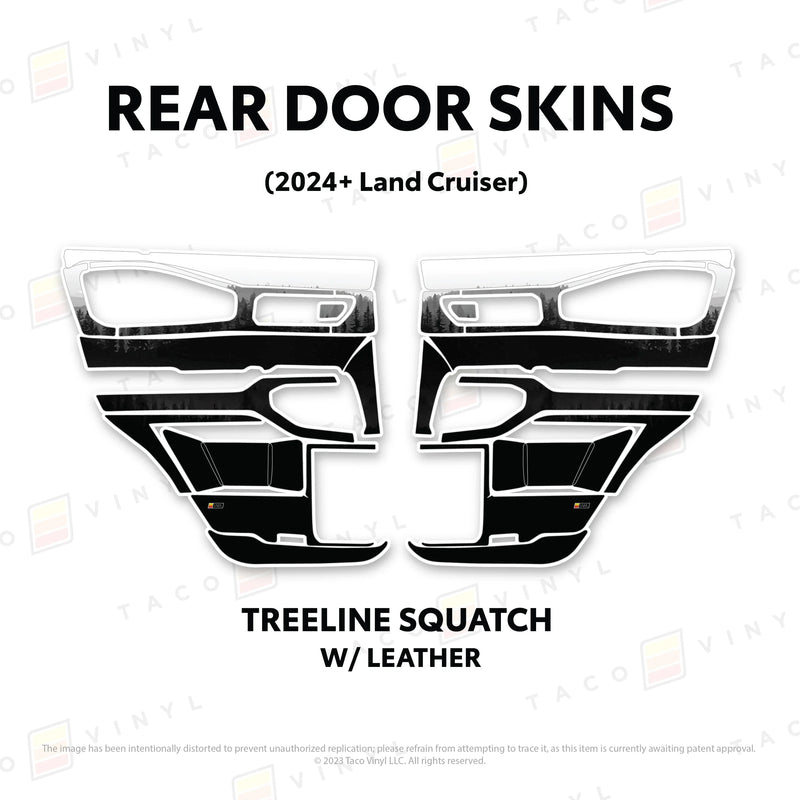 Full Door Skins - 2024+ Land Cruiser