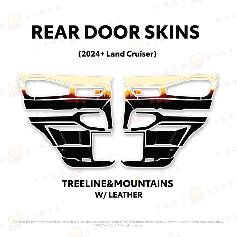 Full Door Skins - 2024+ Land Cruiser
