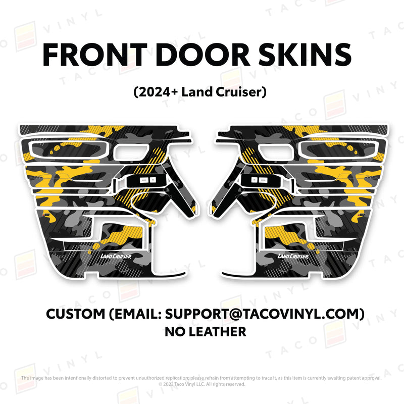 Full Door Skins - 2024+ Land Cruiser