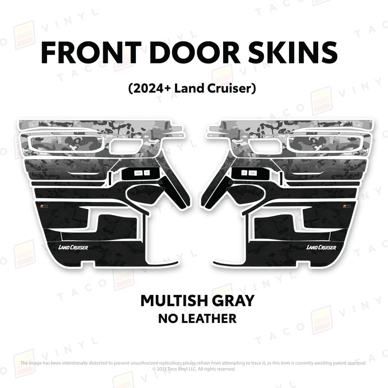 Full Door Skins - 2024+ Land Cruiser