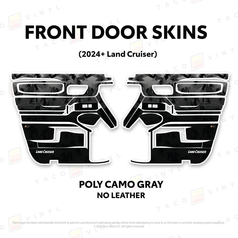 Full Door Skins - 2024+ Land Cruiser