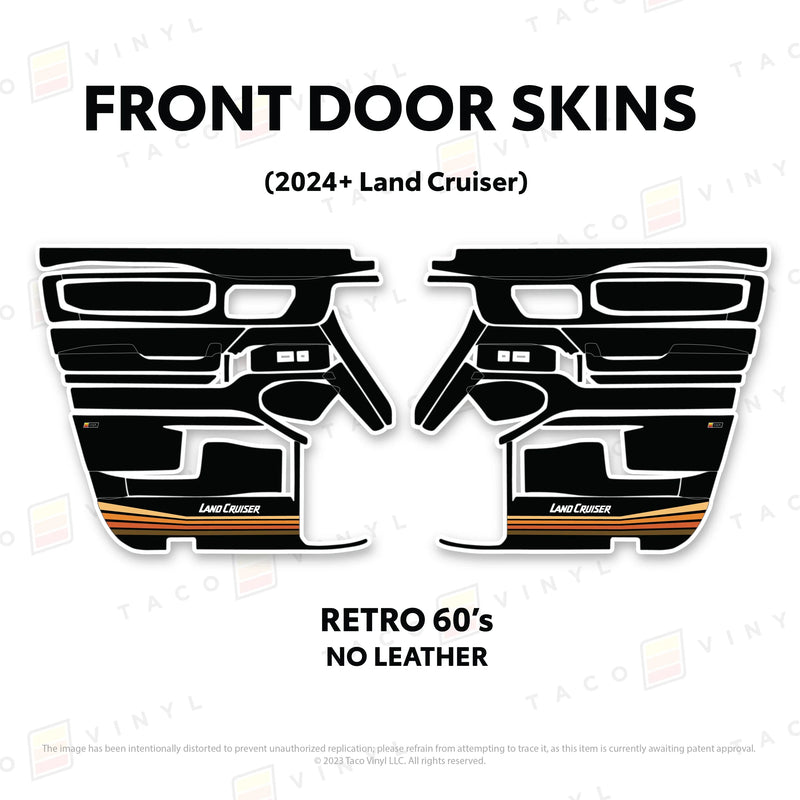 Full Door Skins - 2024+ Land Cruiser