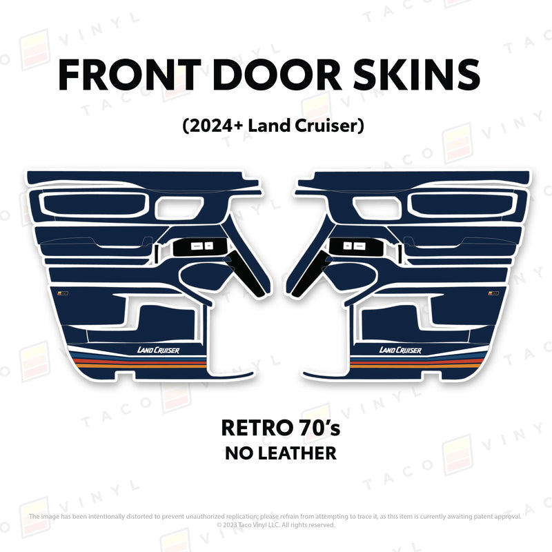 Full Door Skins - 2024+ Land Cruiser