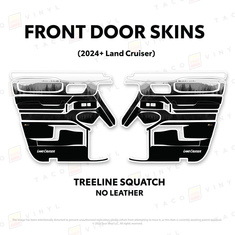Full Door Skins - 2024+ Land Cruiser