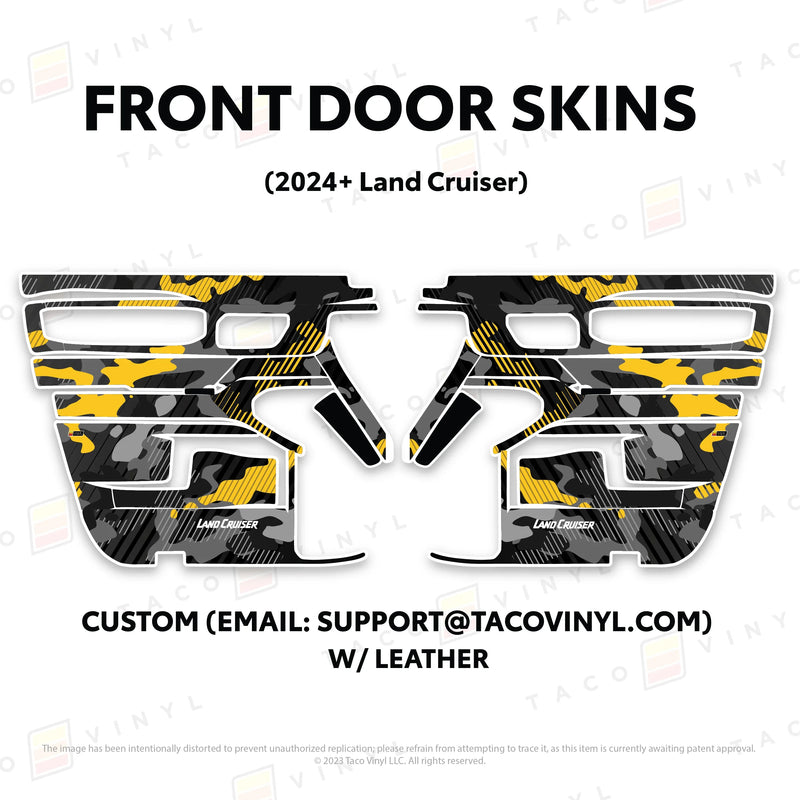 Full Door Skins - 2024+ Land Cruiser