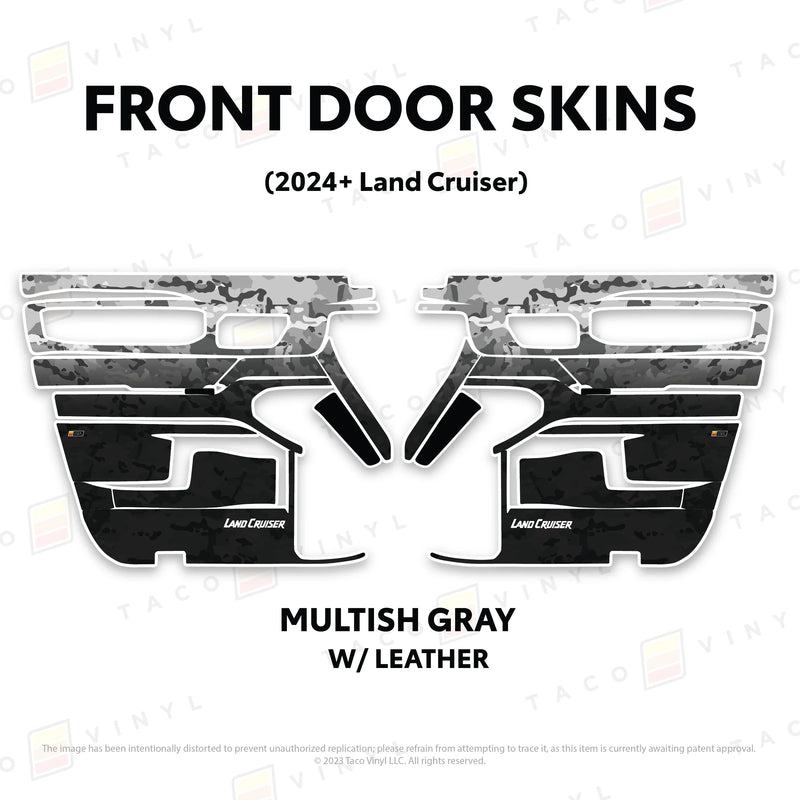 Full Door Skins - 2024+ Land Cruiser