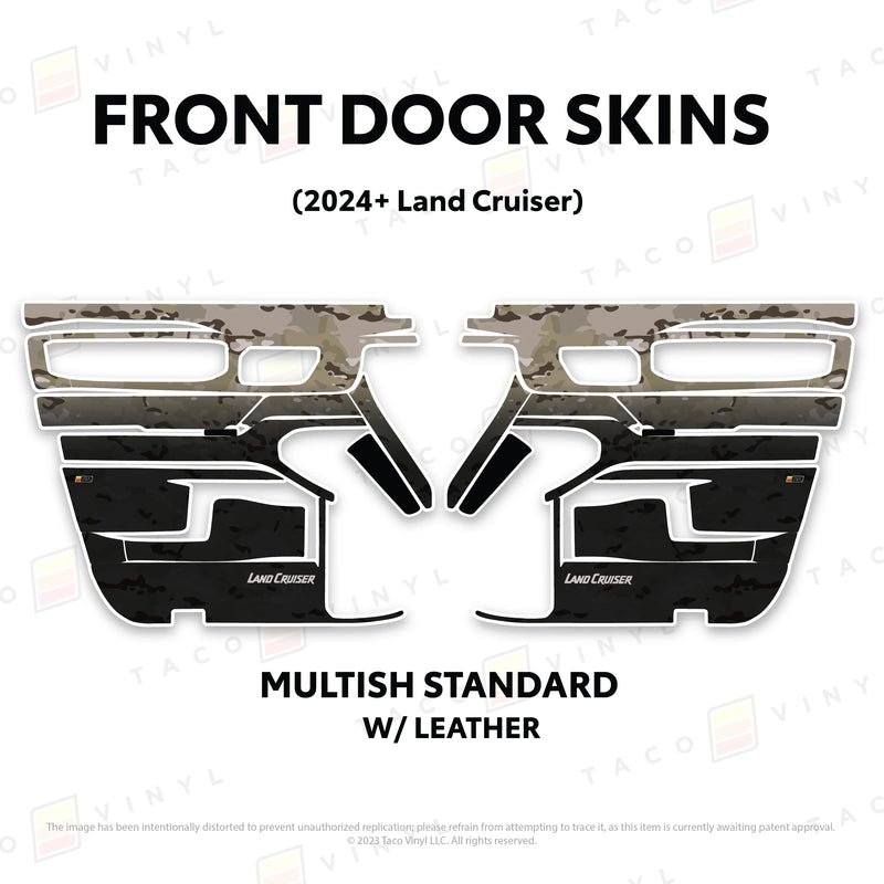Full Door Skins - 2024+ Land Cruiser
