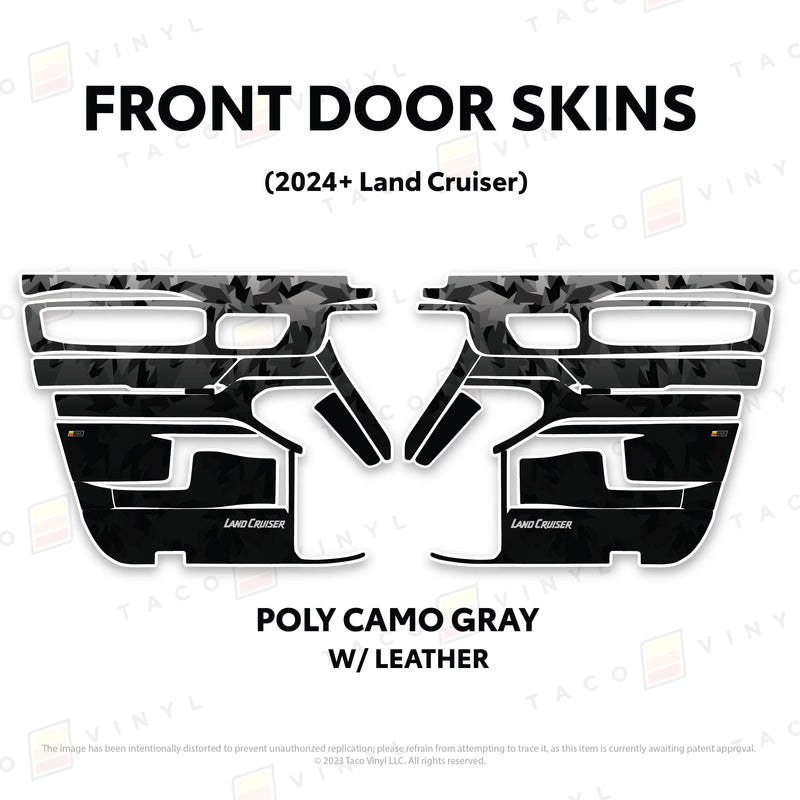 Full Door Skins - 2024+ Land Cruiser