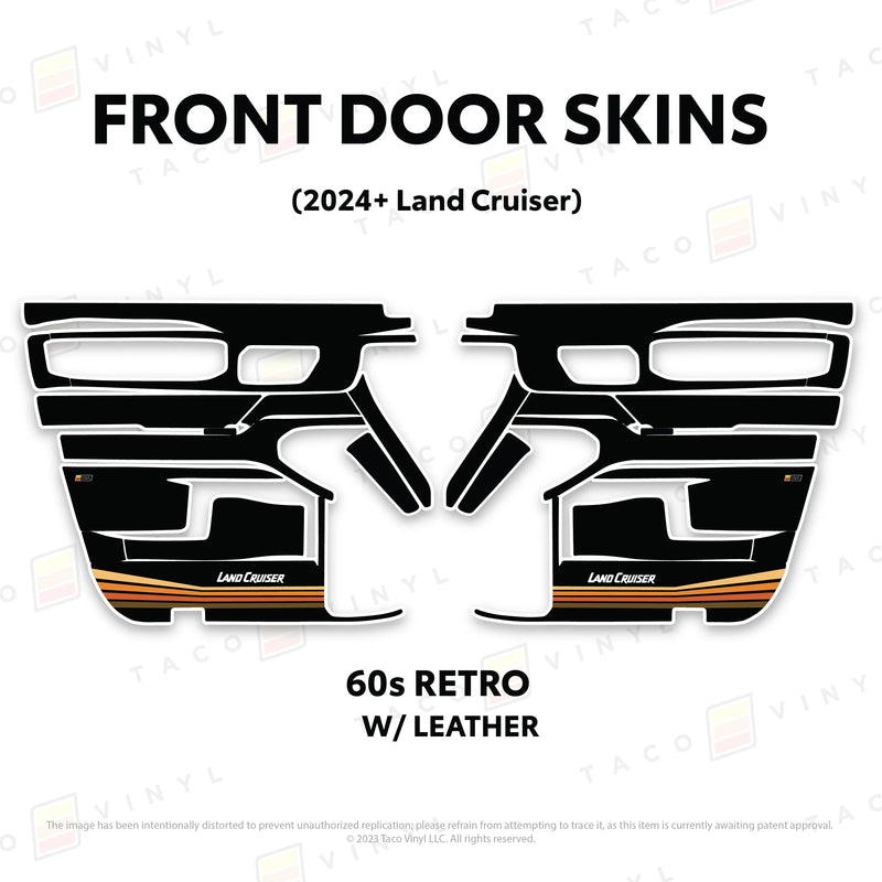 Full Door Skins - 2024+ Land Cruiser