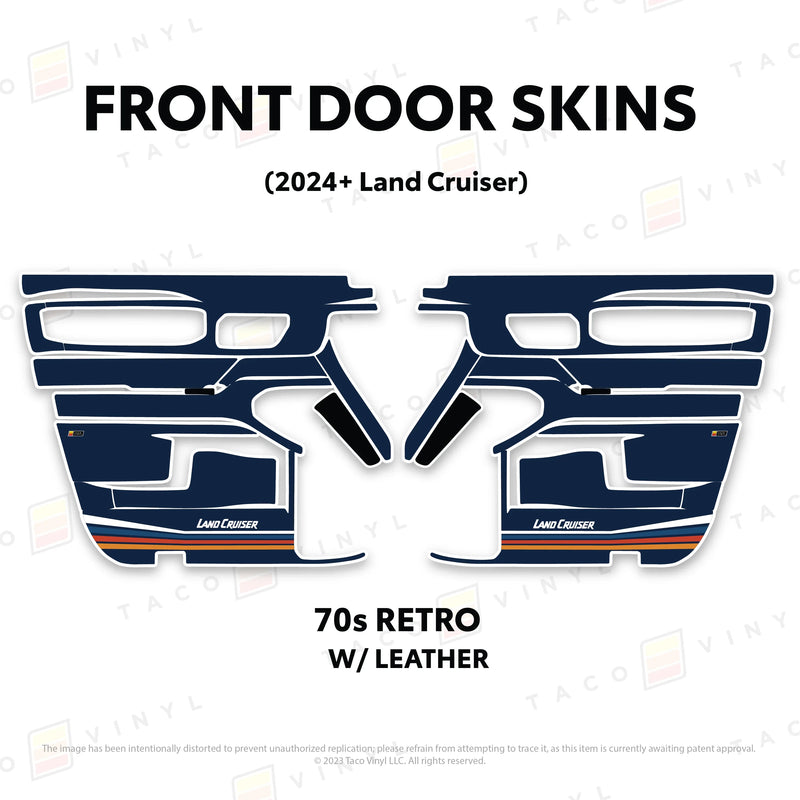 Full Door Skins - 2024+ Land Cruiser