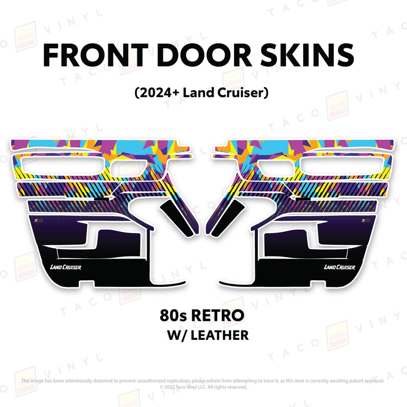 Full Door Skins - 2024+ Land Cruiser