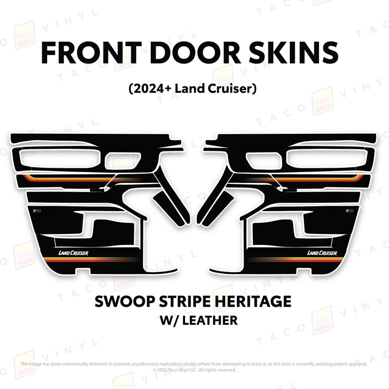 Full Door Skins - 2024+ Land Cruiser