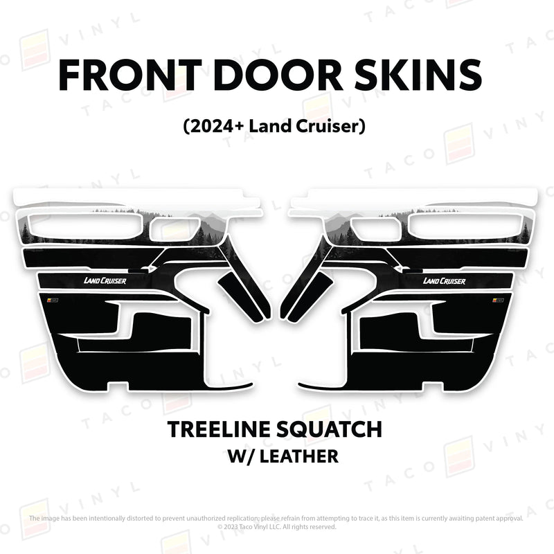 Full Door Skins - 2024+ Land Cruiser