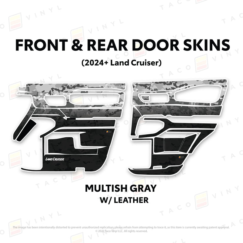 Full Door Skins - 2024+ Land Cruiser