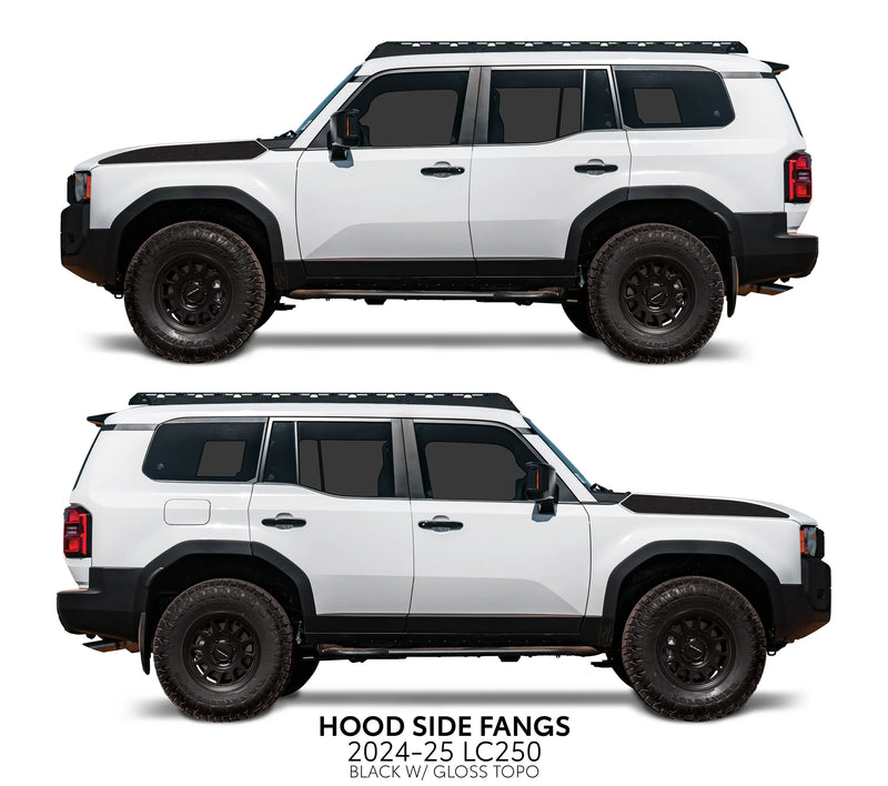 Hood Side Fangs - 2024+ Land Cruiser
