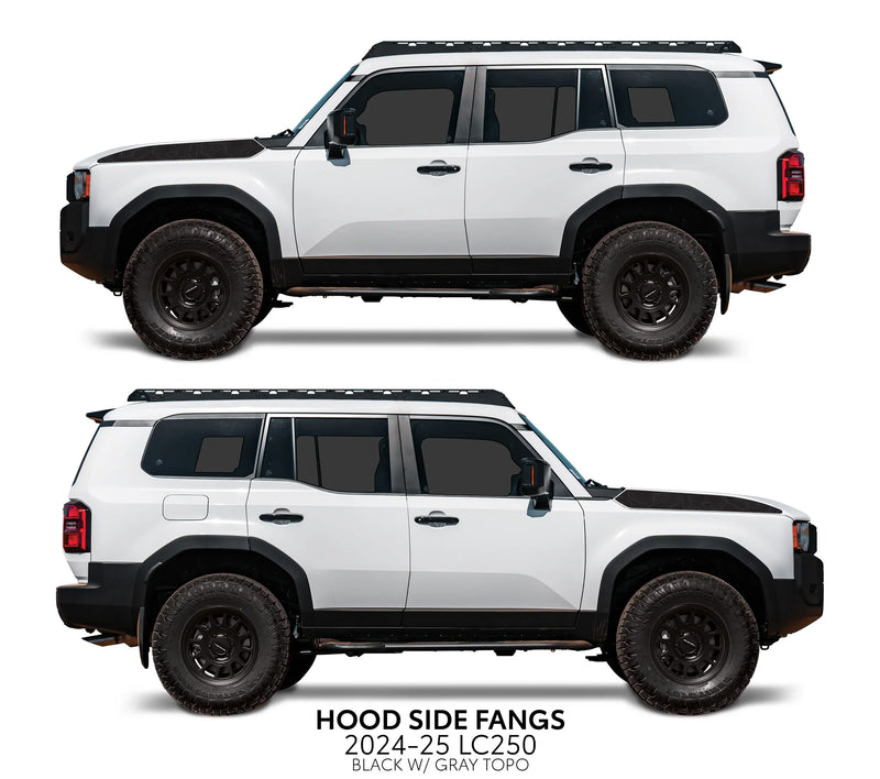 Hood Side Fangs - 2024+ Land Cruiser