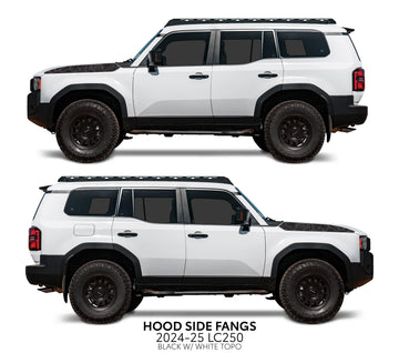 Hood Side Fangs - 2024+ Land Cruiser