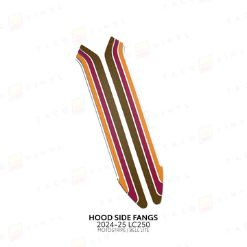 Hood Side Fangs - 2024+ Land Cruiser