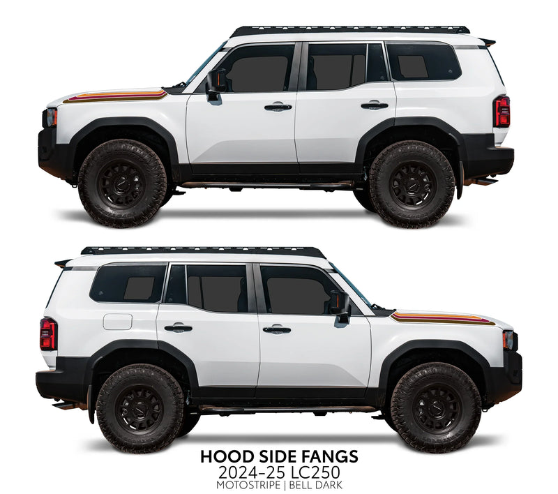 Hood Side Fangs - 2024+ Land Cruiser