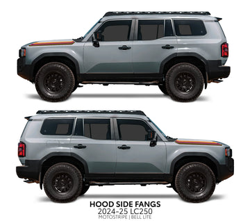 Hood Side Fangs - 2024+ Land Cruiser